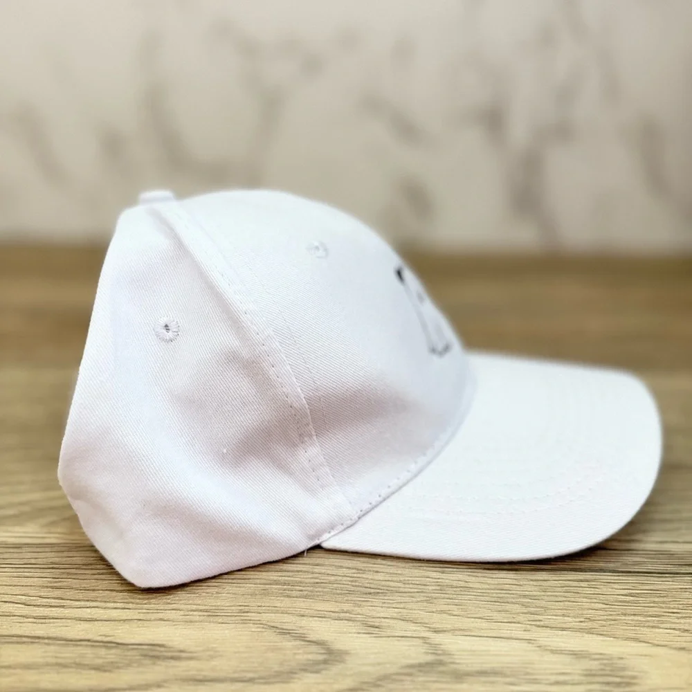 Disney Mickey Mouse Boo Ghost Hat White Embroidered Disney Parks Cap